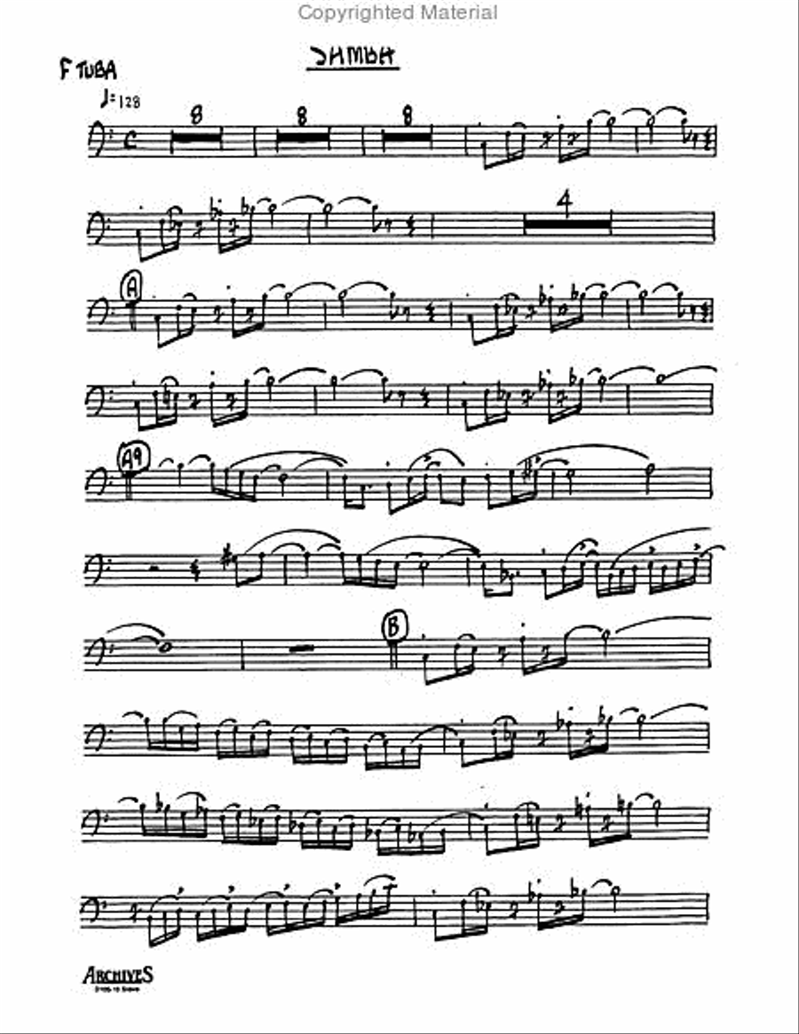 Jazz Suite Tuba scores gallery preview page 3
