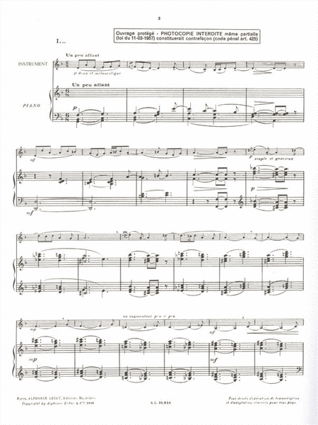 Histoires Arrangement De Blair Bollinger Pour Trombone Et Piano
