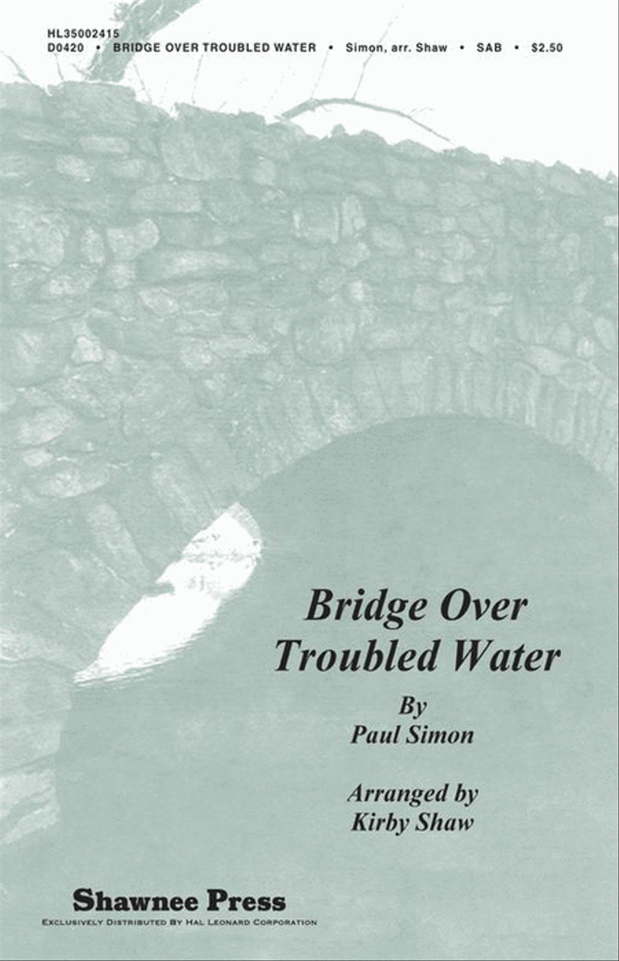 Bridge over Troubled Water 3-Part scores gallery preview page 2