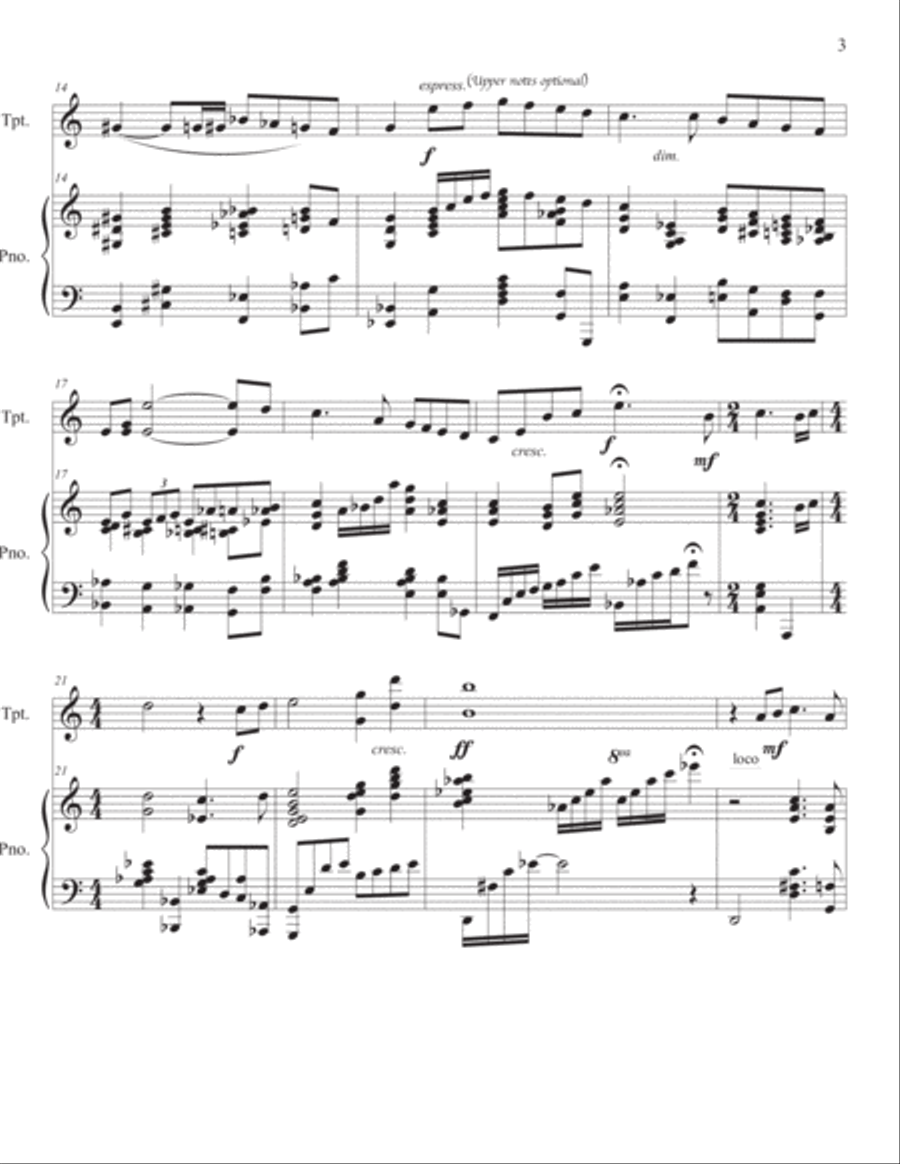 The Christmas Song (Chestnuts Roasting On An Open Fire) Trumpet Solo scores gallery preview page 3