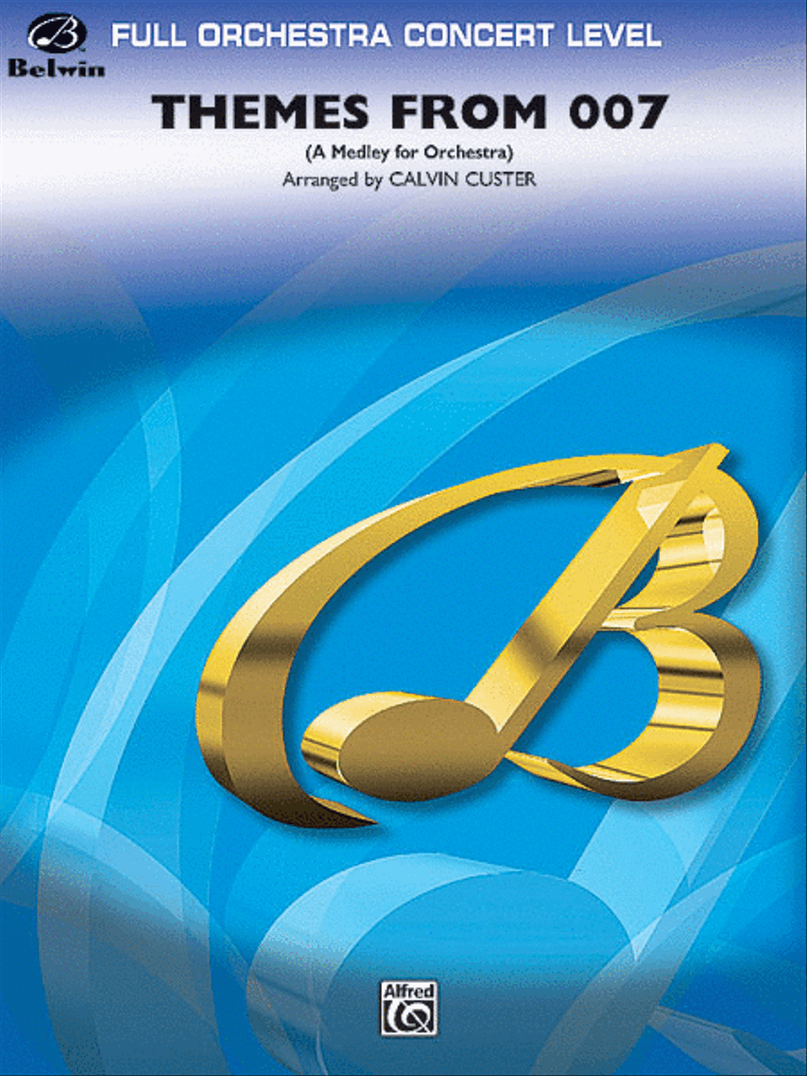 Themes from 007 Themes from 007 Full Orchestra scores gallery preview page 1
