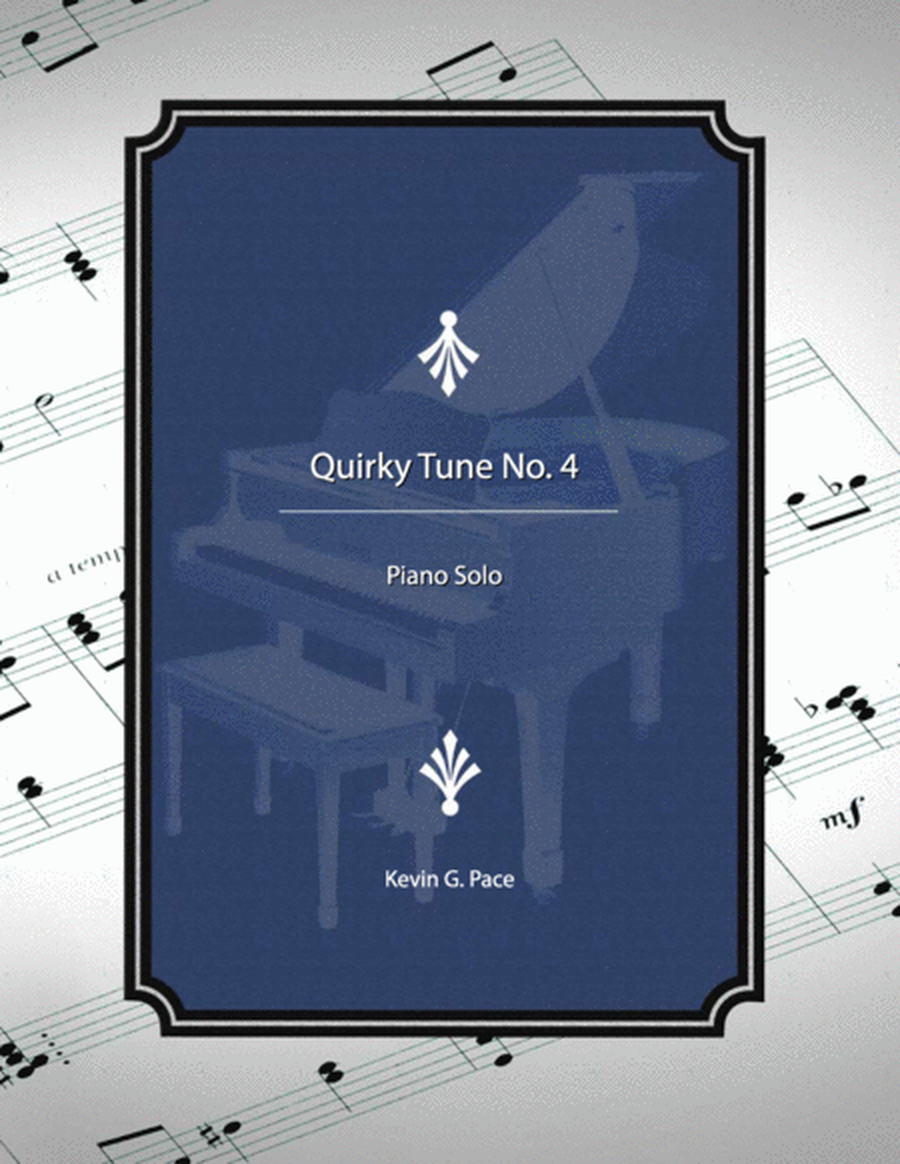 Quirky Tune No. 4, piano solo image number null
