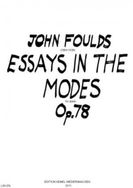 Essays in the modes