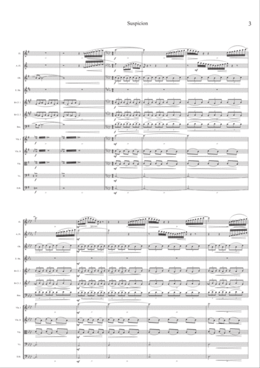 Suspicion Chamber Orchestra scores gallery preview page 3