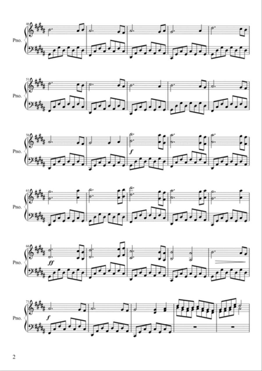 Final Flight Piano Solo scores gallery preview page 2