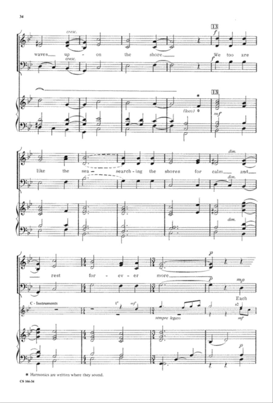 Sacred Anthem Book 3-Part scores gallery preview page 36