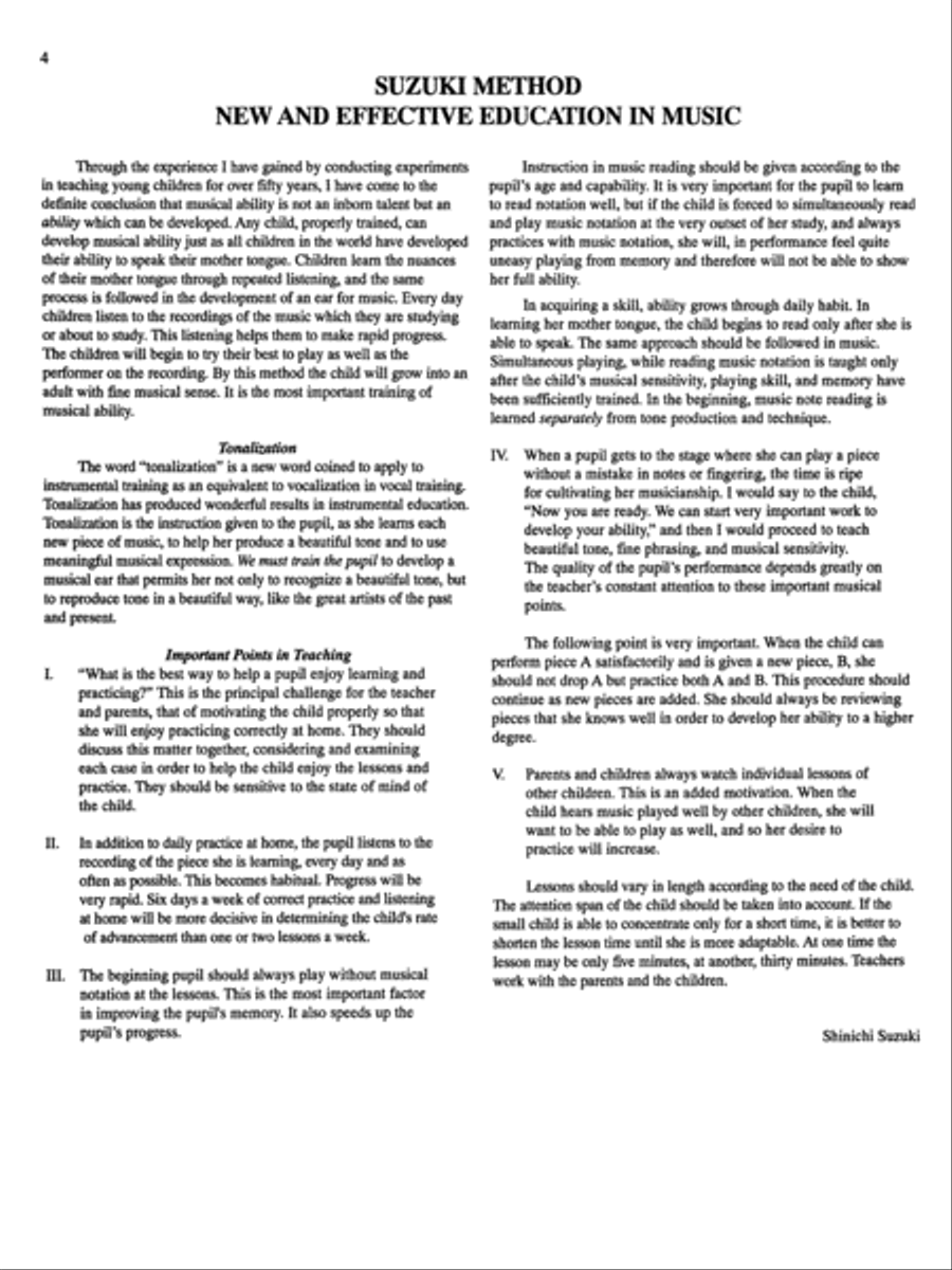 Suzuki Recorder School (Alto Recorder), Volume 4 Alto Recorder scores gallery preview page 11