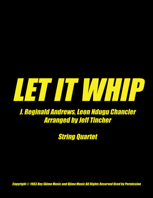Book cover for Let It Whip