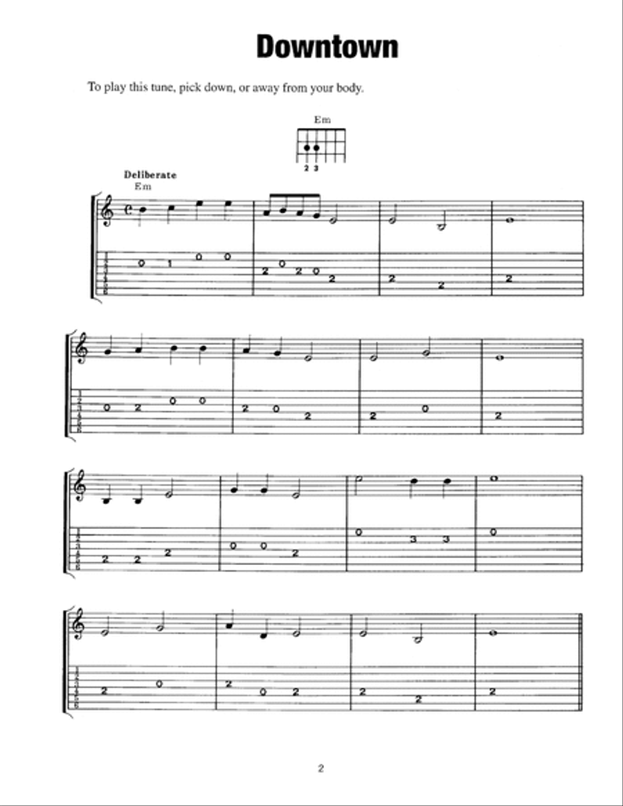 Easy Flatpicking Guitar Solos Acoustic Guitar scores gallery preview page 3