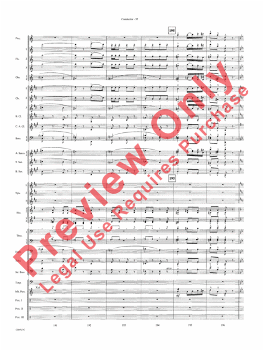 The Wizard of Oz Concert Band scores gallery preview page 40
