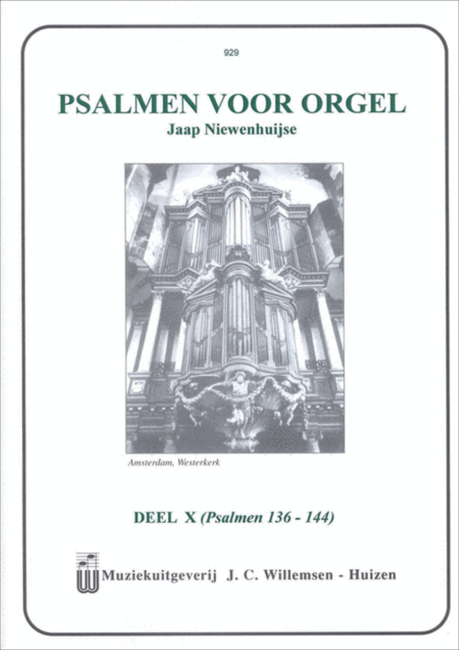 Psalmen 10 (136-144) Organ scores gallery preview page 1