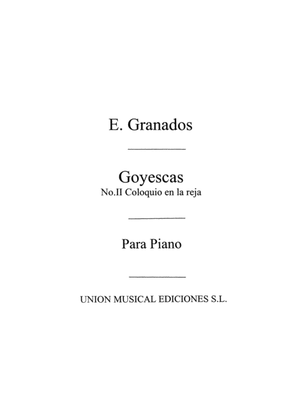 Book cover for Coloquio En La Reja No.2 From Goyescas