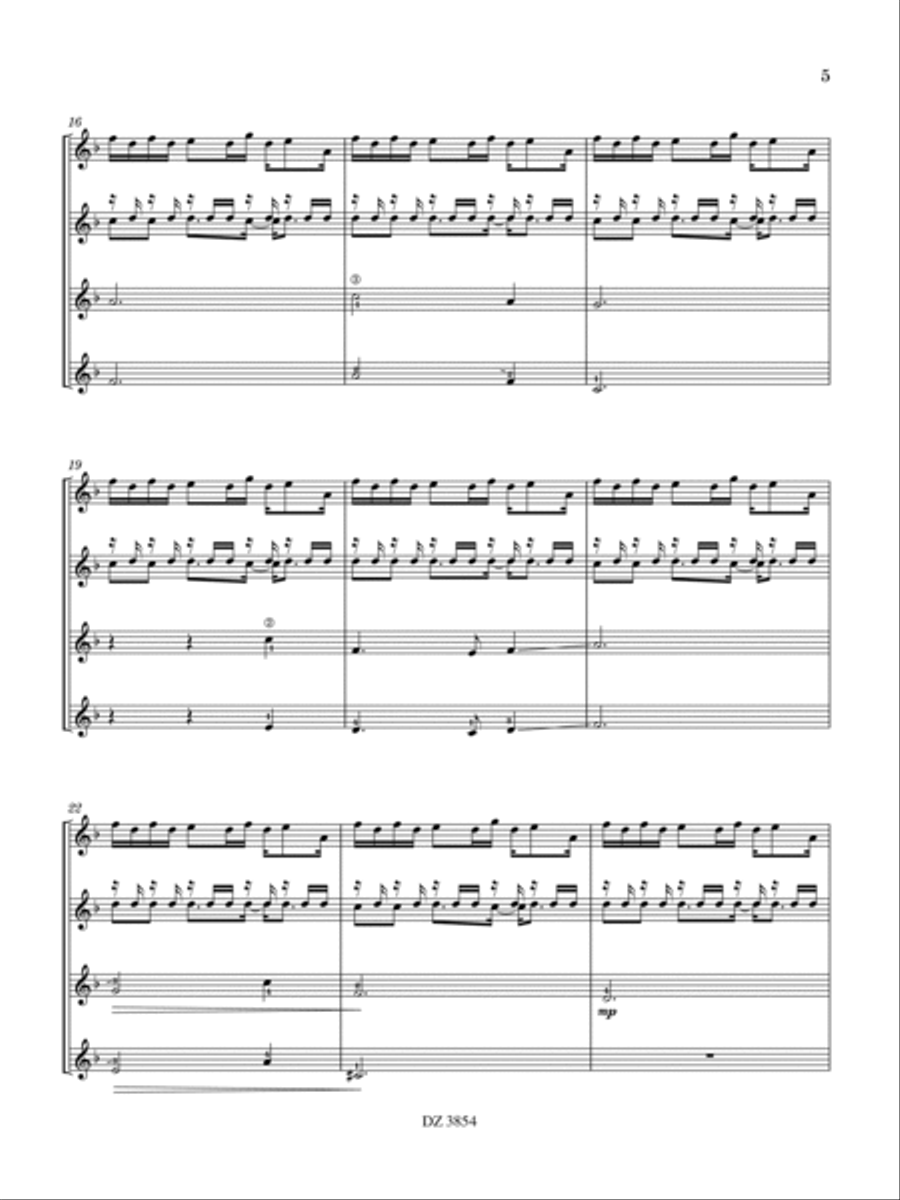 We Wait We Wait Guitar Ensemble scores gallery preview page 5
