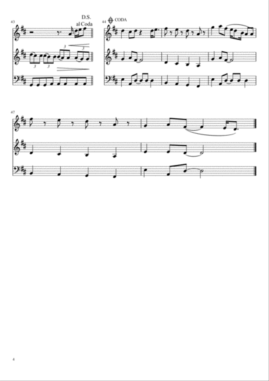 Thinking Out Loud Thinking Out Loud String Duet scores gallery preview page 4