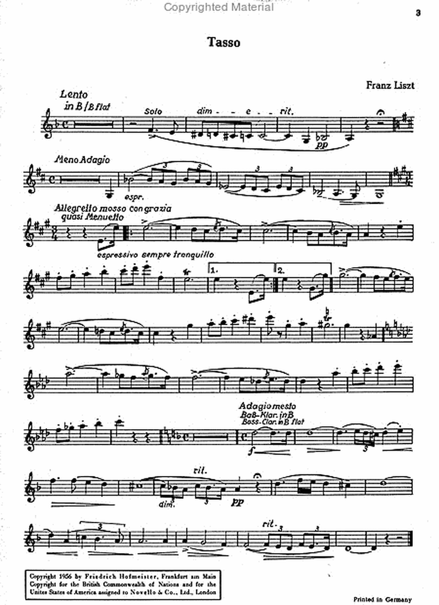 Orchesterstudien Klarinette Band 7