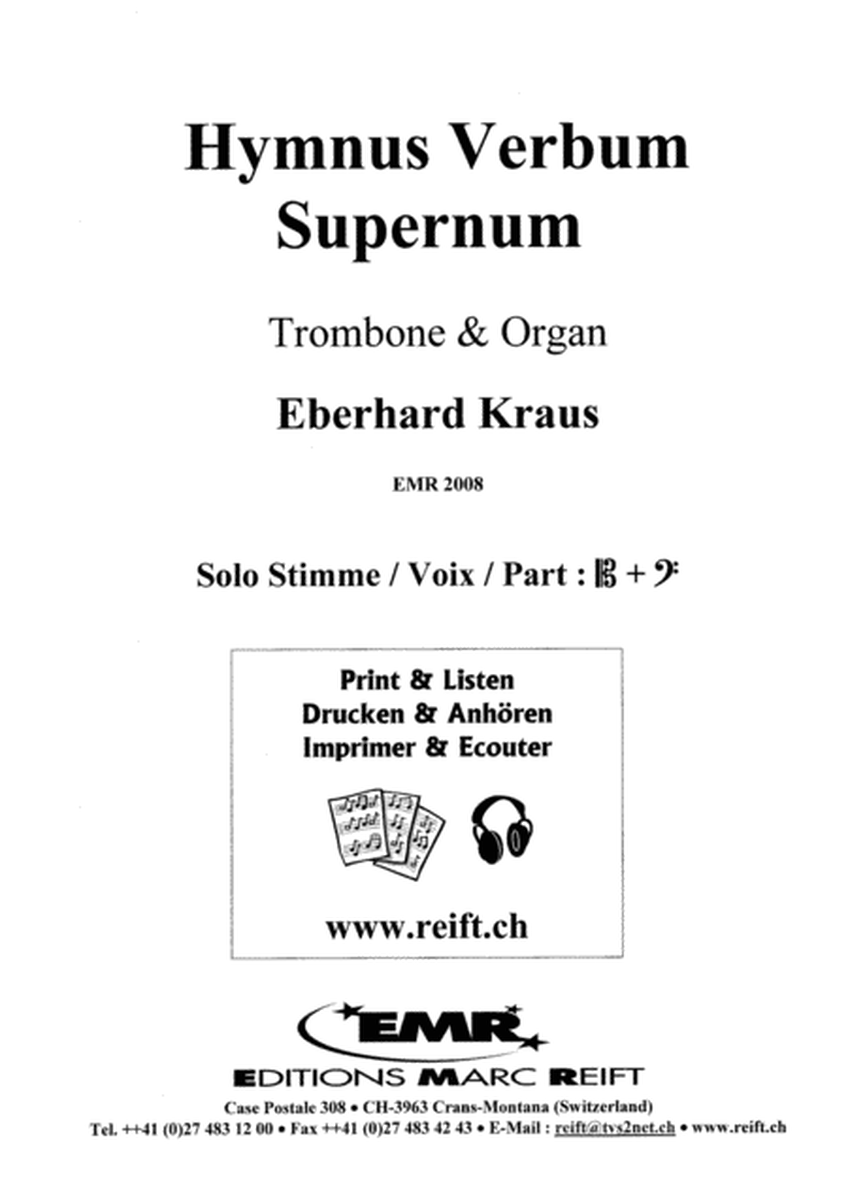 Hymnus "Verbum Supernum" image number null