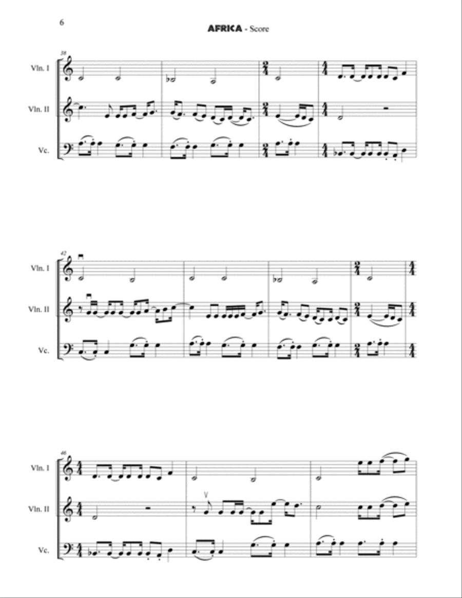 Africa String Trio scores gallery preview page 6