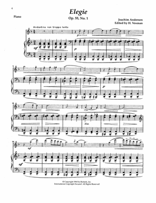 Elegie Op. 55, No. 1