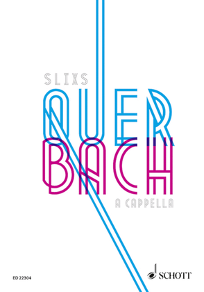 Book cover for Quer Bach A Cappella