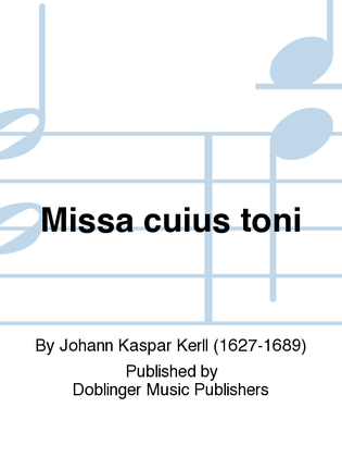 Missa cuius toni