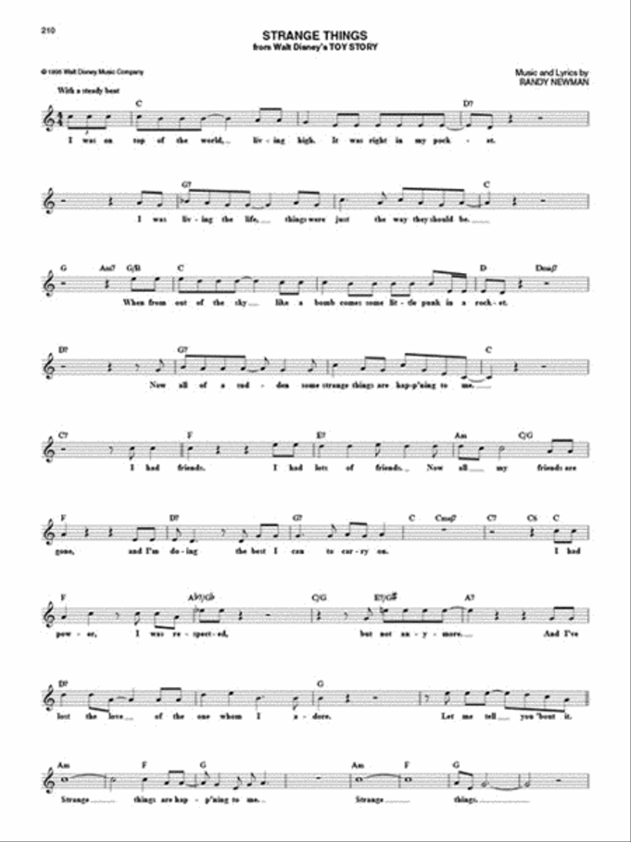 The Disney Fake Book – 4th Edition Piano, Vocal, Guitar scores gallery preview page 4