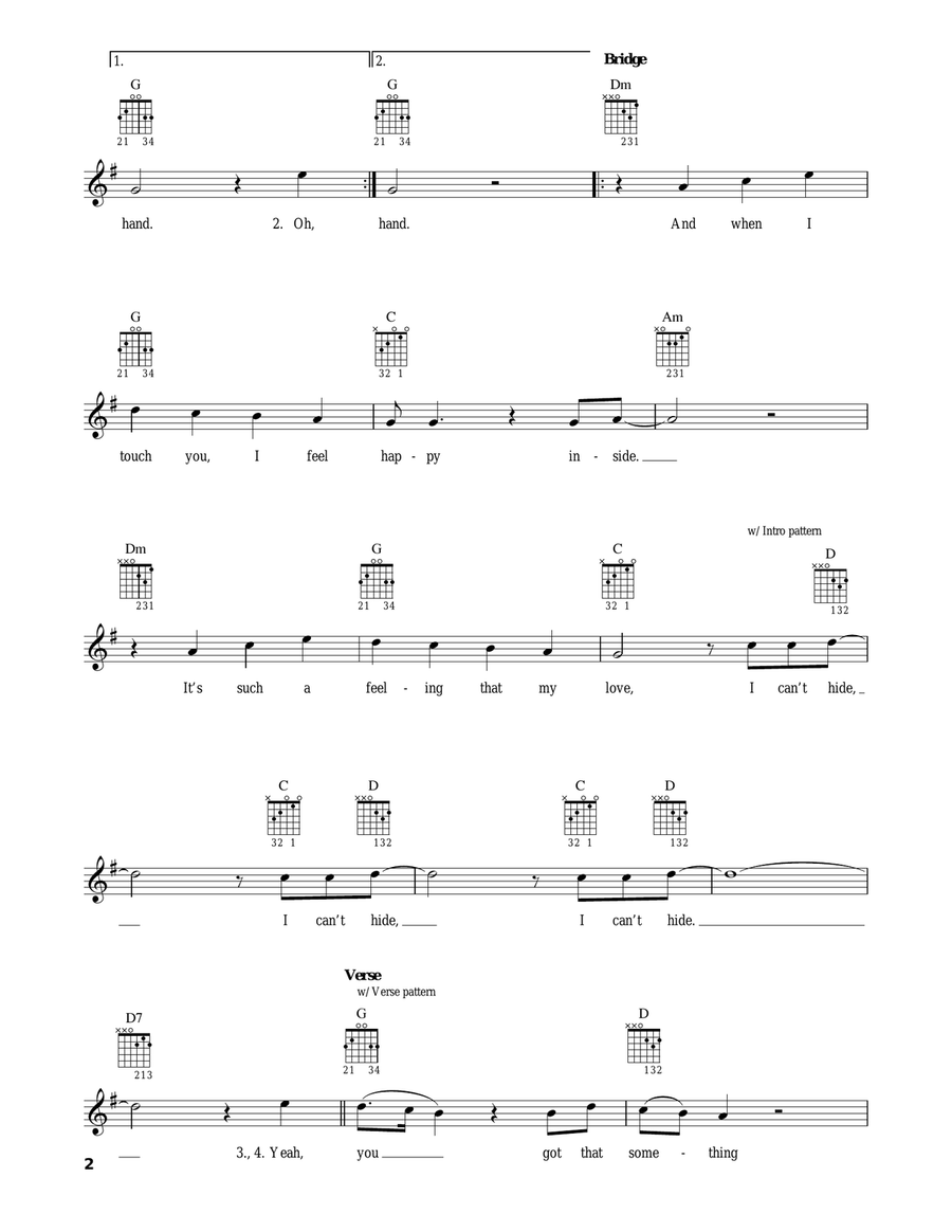 I Want To Hold Your Hand I Want To Hold Your Hand Acoustic Guitar scores gallery preview page 2