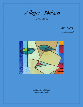 Allegro Barbaro for Two Flutes