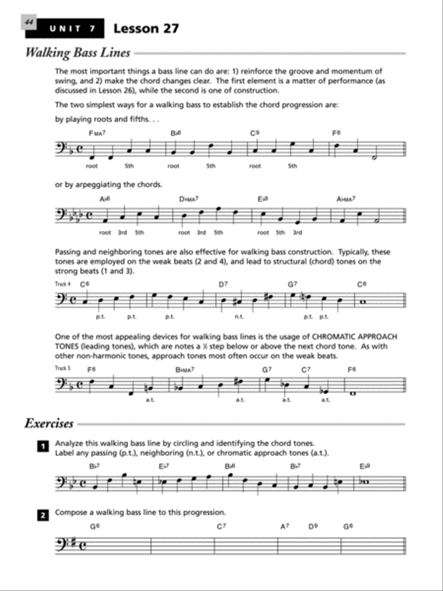 Alfred's Essentials of Jazz Theory, Book 2 CD scores gallery preview page 5