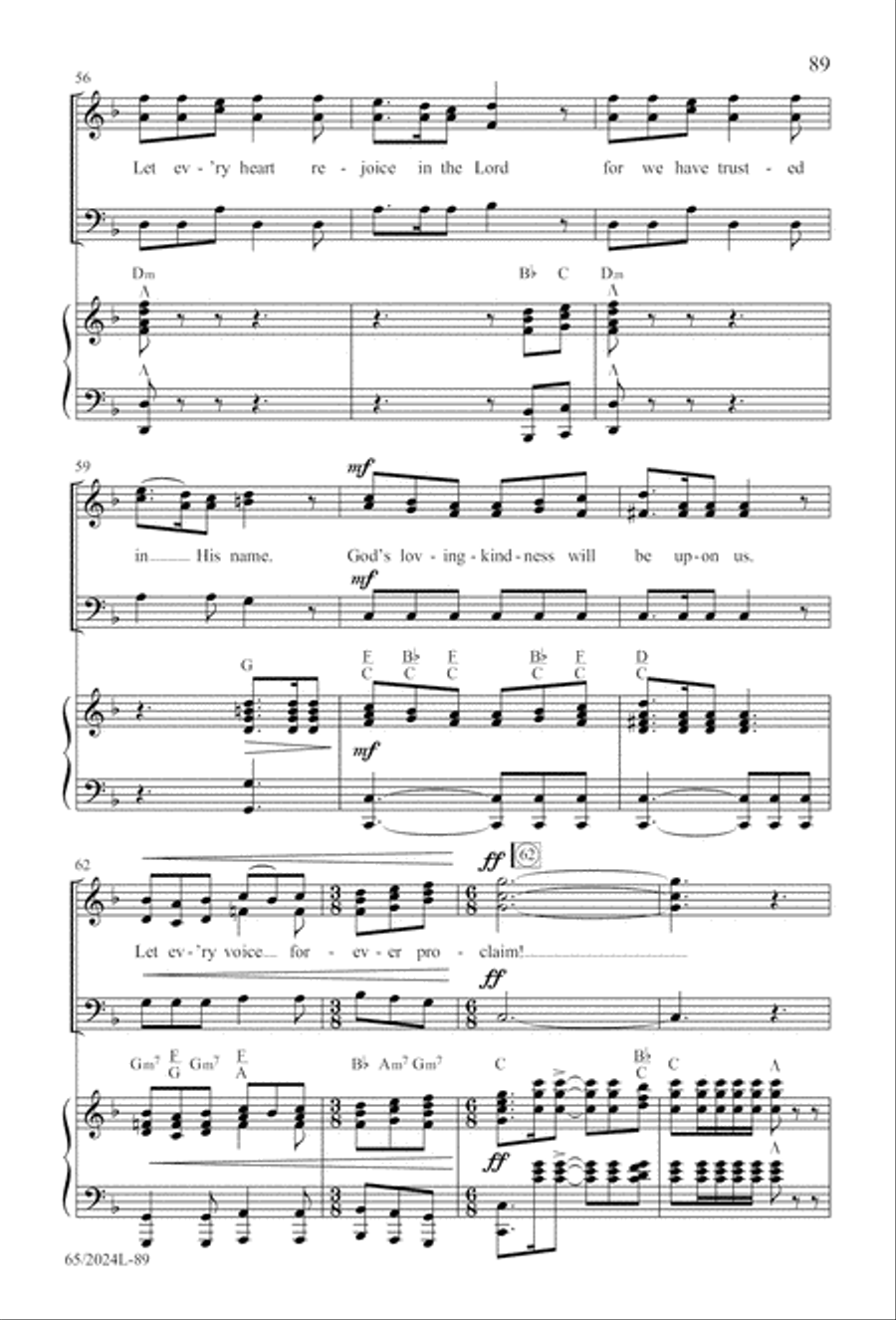 Child of Hope 3-Part scores gallery preview page 90