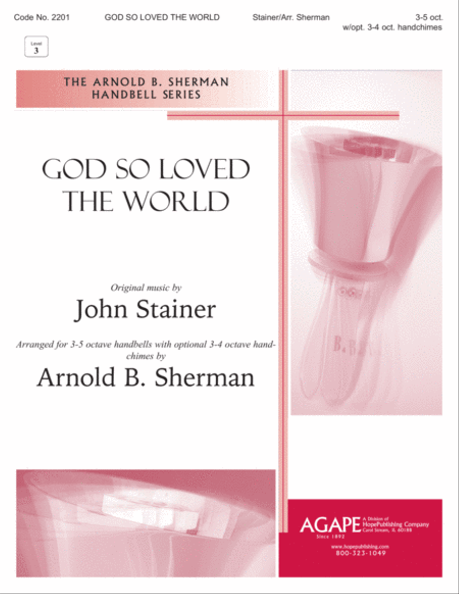 God So Loved the World Handbell Choir scores gallery preview page 1