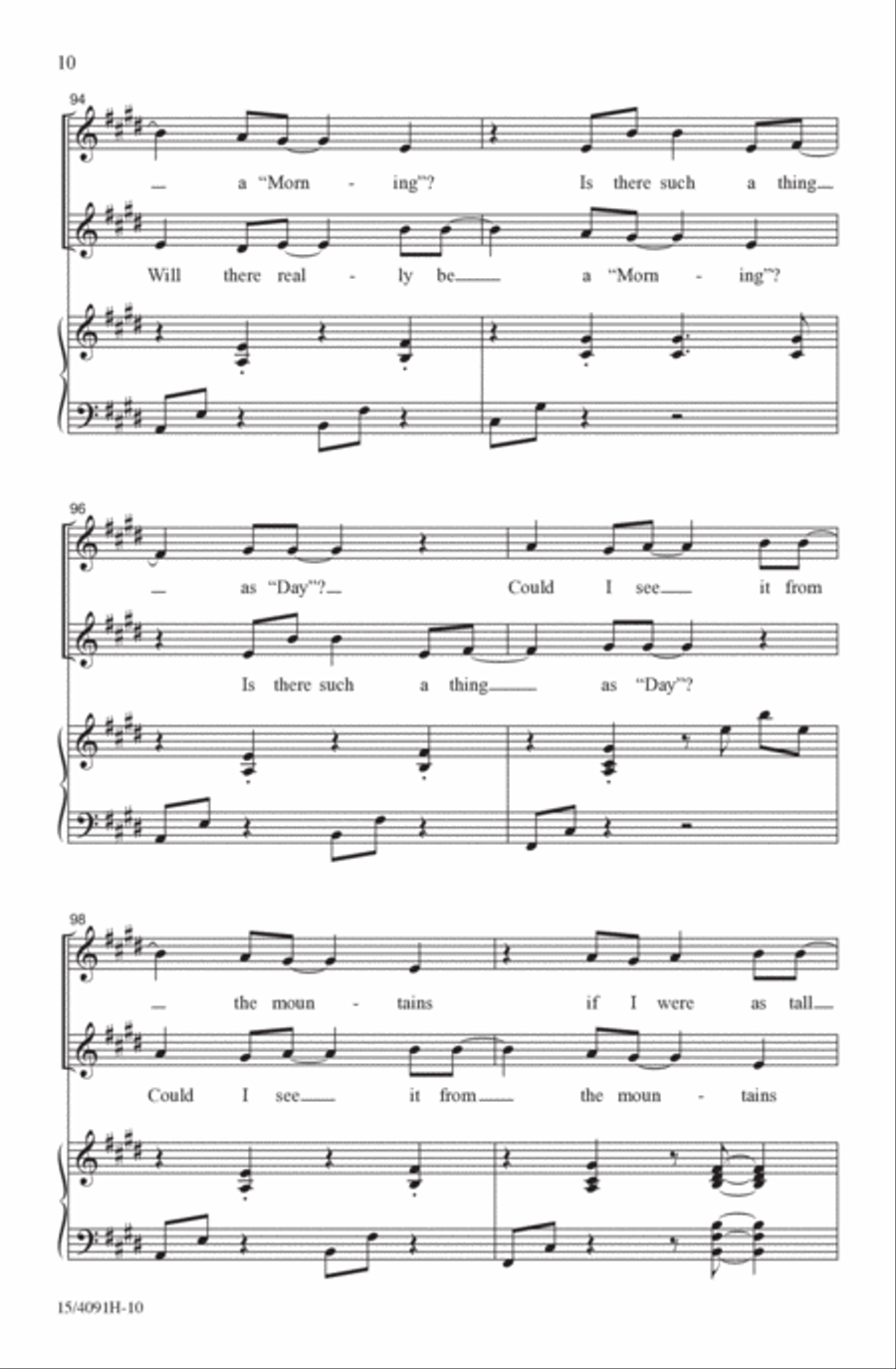Notes from Emily Choir scores gallery preview page 10