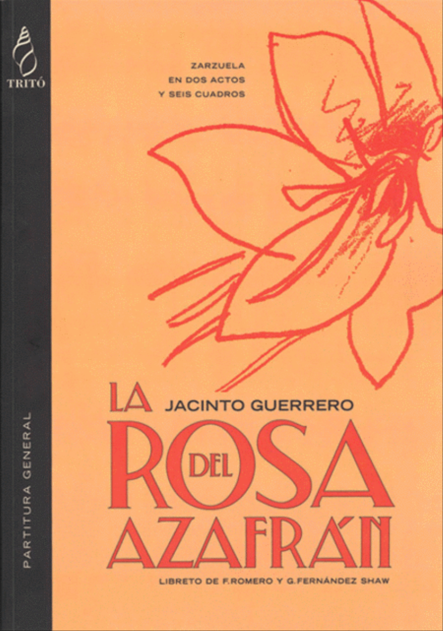 La rosa del azafrán (partitura)