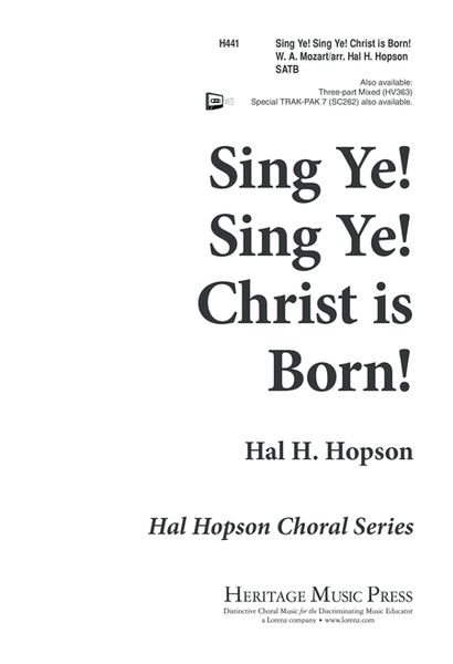 Sing Ye, Sing Ye, Christ is Born