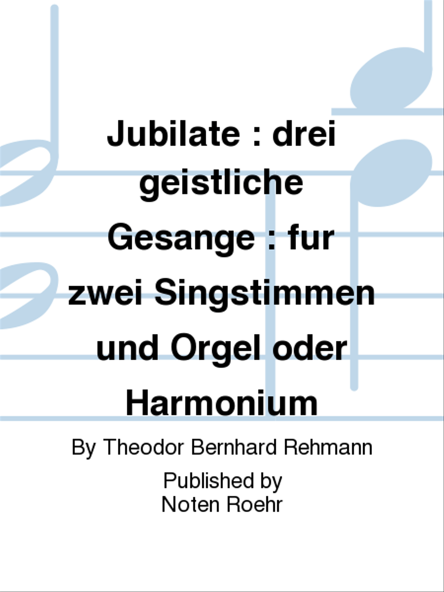 Jubilate Harmonium scores gallery preview page 1