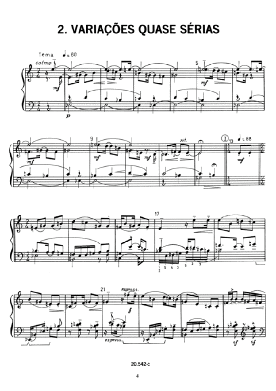 Suite mirim Piano Solo scores gallery preview page 6