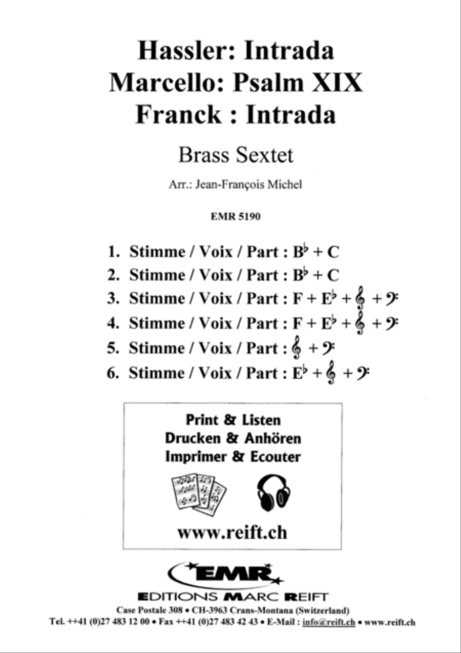 Brass Sextet Brass Ensemble scores gallery preview page 2
