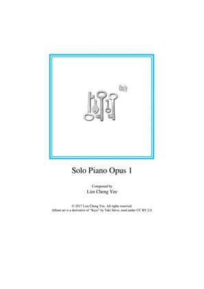 Solo Piano Opus 1
