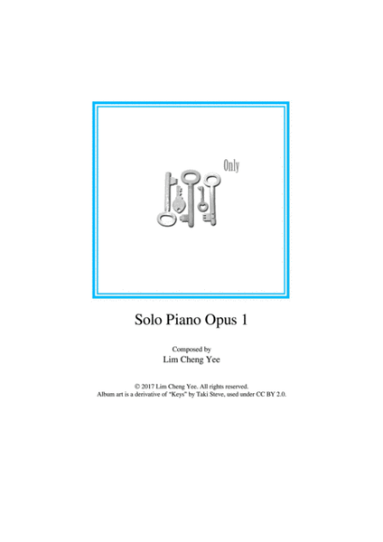 Solo Piano Opus 1 image number null