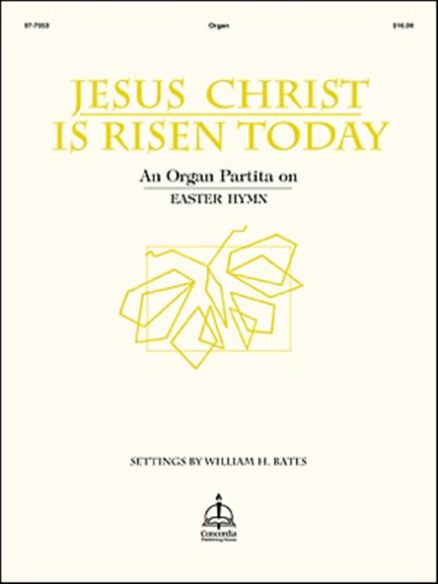 Jesus Christ is Risen Today Organ scores gallery preview page 1