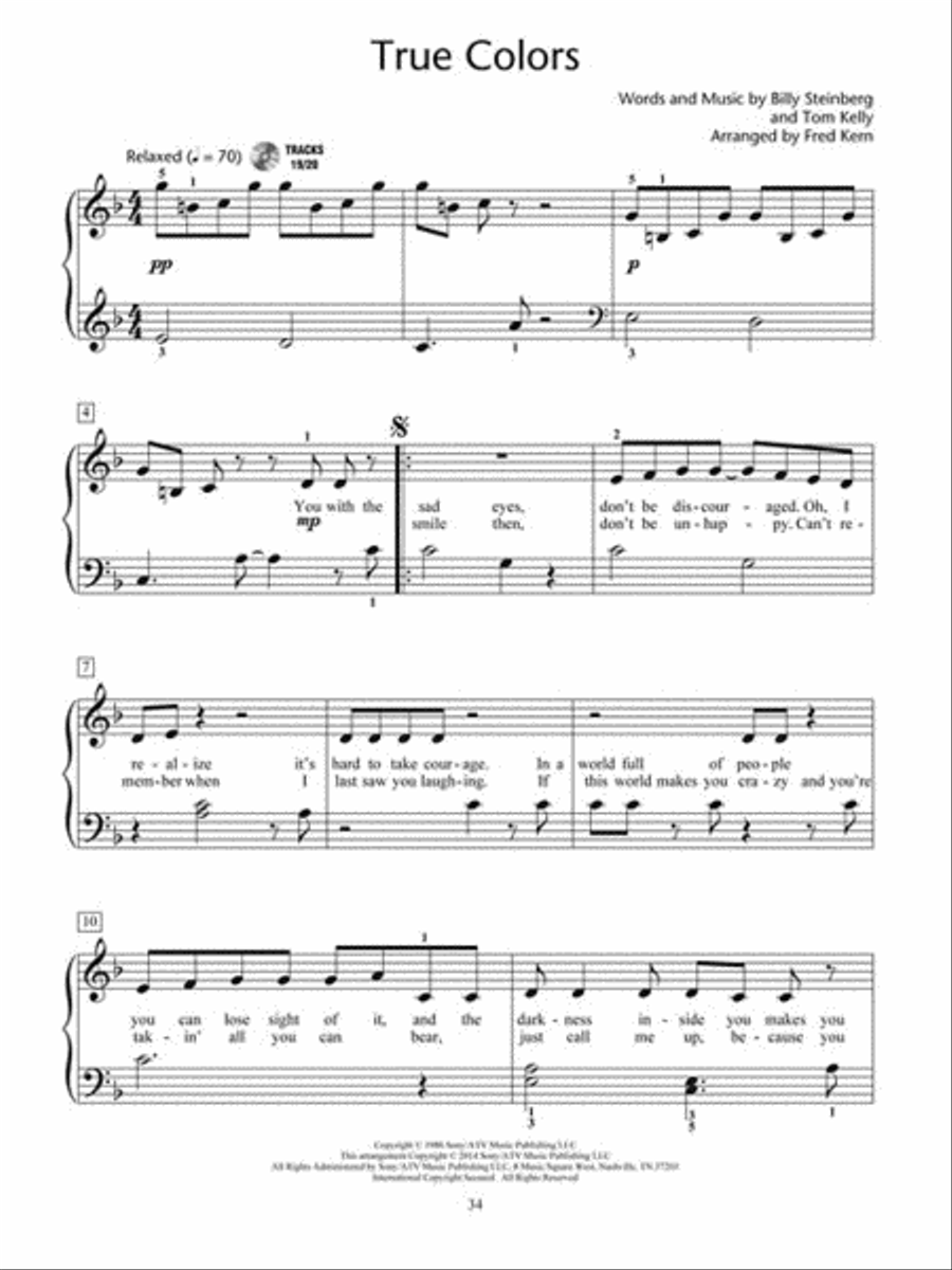 Popular Piano Solos – Level 3, 2nd Edition Piano Method scores gallery preview page 5