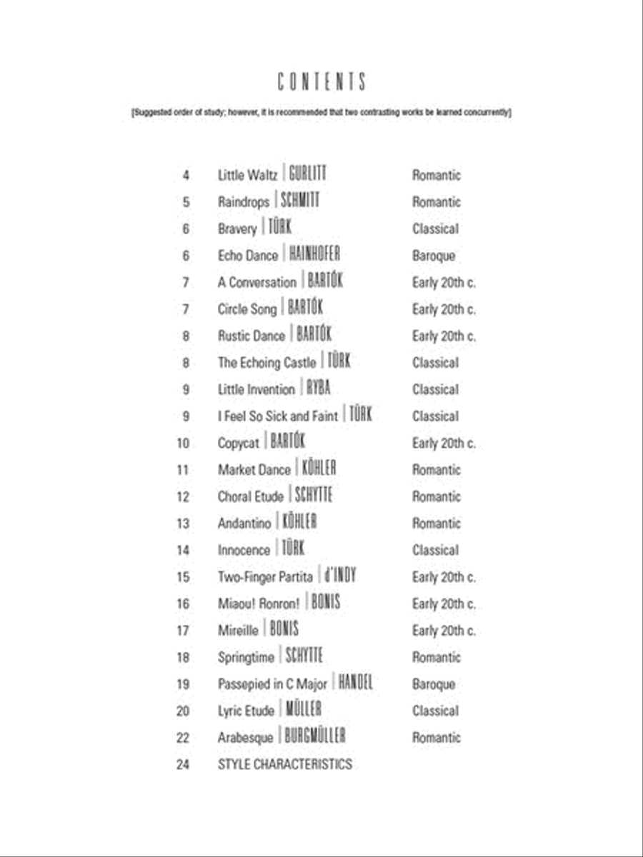 Classical Piano Solos – First Grade Easy Piano scores gallery preview page 3