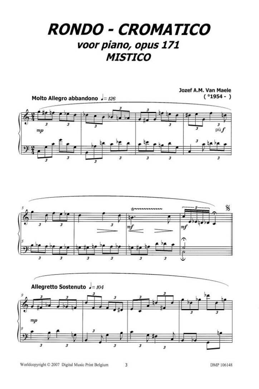 Rondo Cromatico Piano Solo scores gallery preview page 2