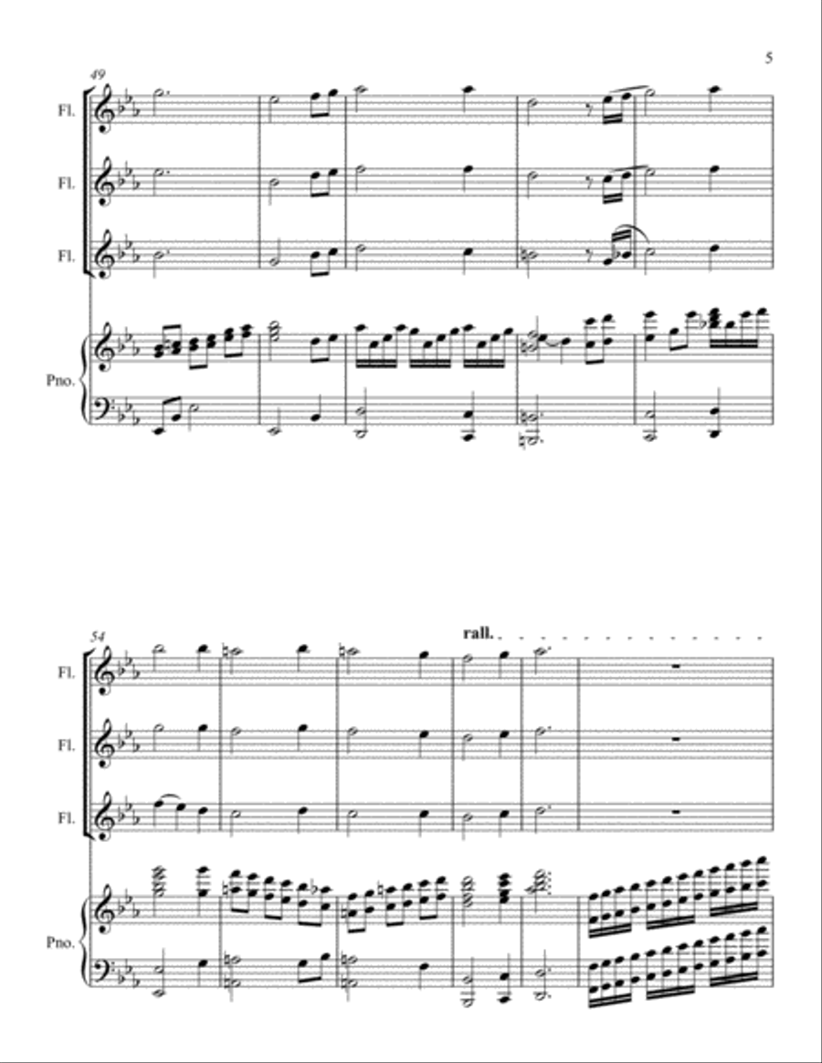 In the Garden In the Garden Small Ensemble scores gallery preview page 5