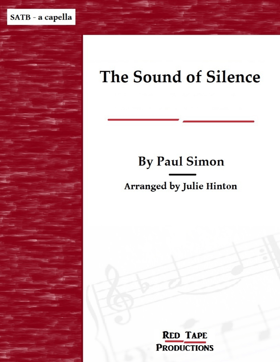 The Sound Of Silence 4-Part scores gallery preview page 1