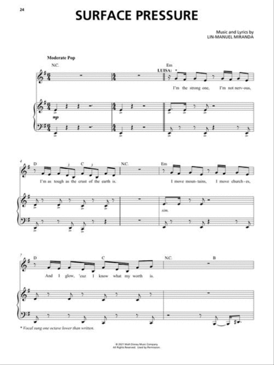 Encanto Voice scores gallery preview page 6
