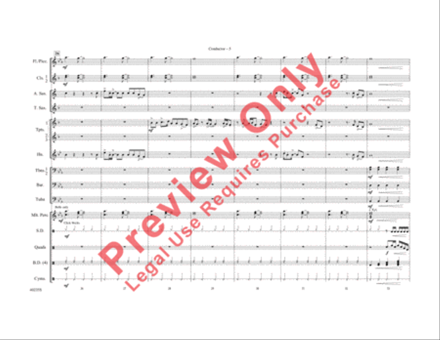 Some Nights Marching Band scores gallery preview page 6