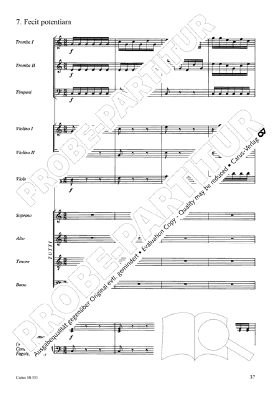 Magnificat 4-Part scores gallery preview page 38