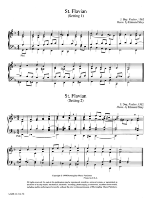 Book cover for St. Flavian (2 settings) (Hymn Harmonization)