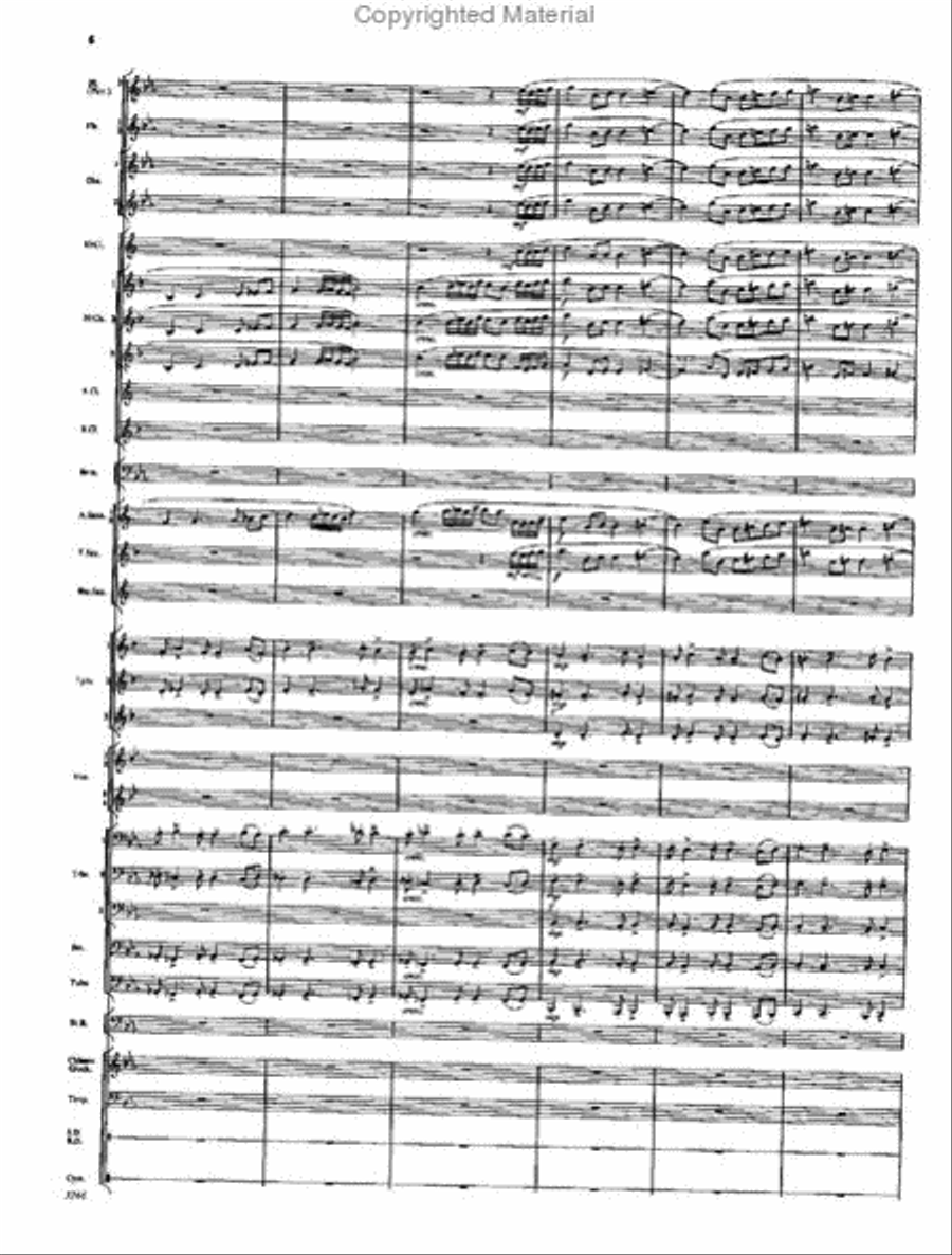 Symphonic Scenario Symphonic Scenario Concert Band scores gallery preview page 5