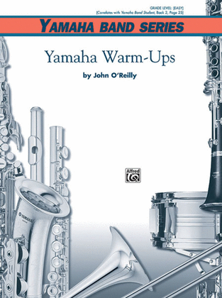 Book cover for Yamaha Warm-Ups